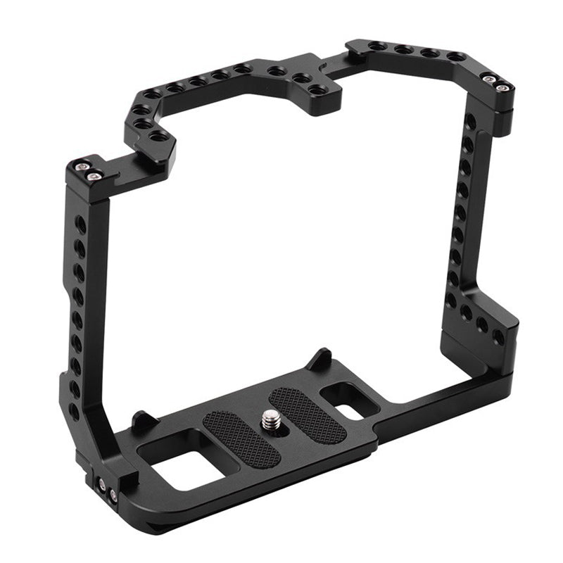 Aluminum Alloy Frame Cage for Canon 90D/80D/70D SLR Cameras Protective Cover Camera Accessories Aluminum Alloy Frame Cage for Canon 90D/80D/70D SLR Cameras Protective Cover Camera Accessories
